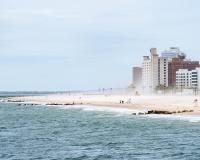 Coastline in New York Coastline in New York
