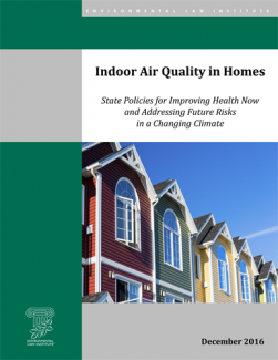 Indoor Air Quality in Homes: State Policies for Improving Health Now and Addressing Future Risks in a Changing Climate Indoor Air Quality in Homes: State Policies for Improving Health Now and Address